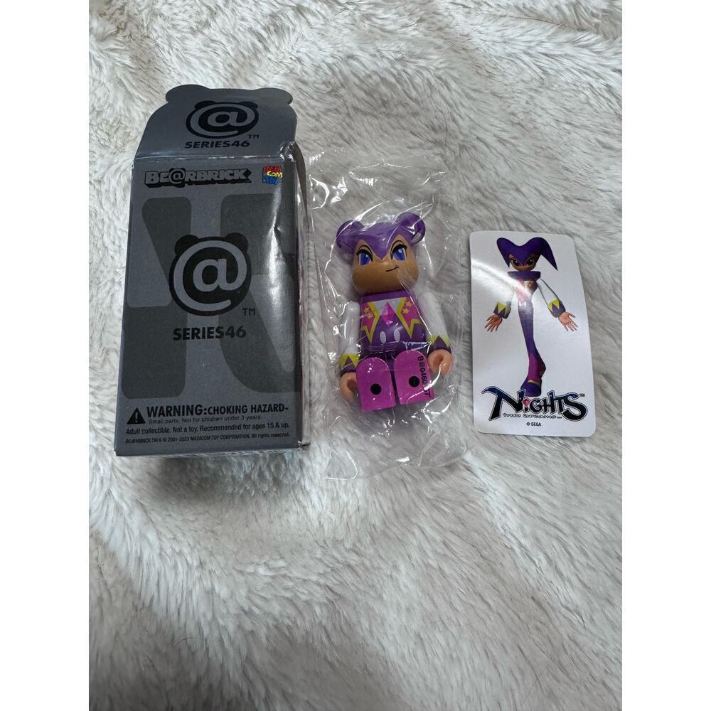 Medicom Bearbrick Be@rbrick Series 46 Secret  Sonic Nights Sealed w card box NEW